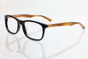 Heart 3210 Black/Blonde Havana 54-17-145mm Eyeglass FRAMES ONLY - GOOD CONDITION